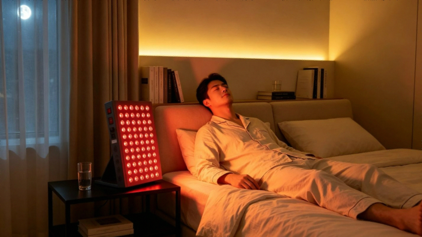 Hooga PRO300 Red Light Therapy Panel Device 660nm 850nm near infrared LED panel with adjustable stand