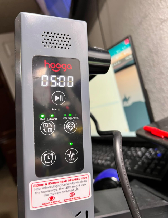 ULTRA1500 panel running a session, timer showing 14:48