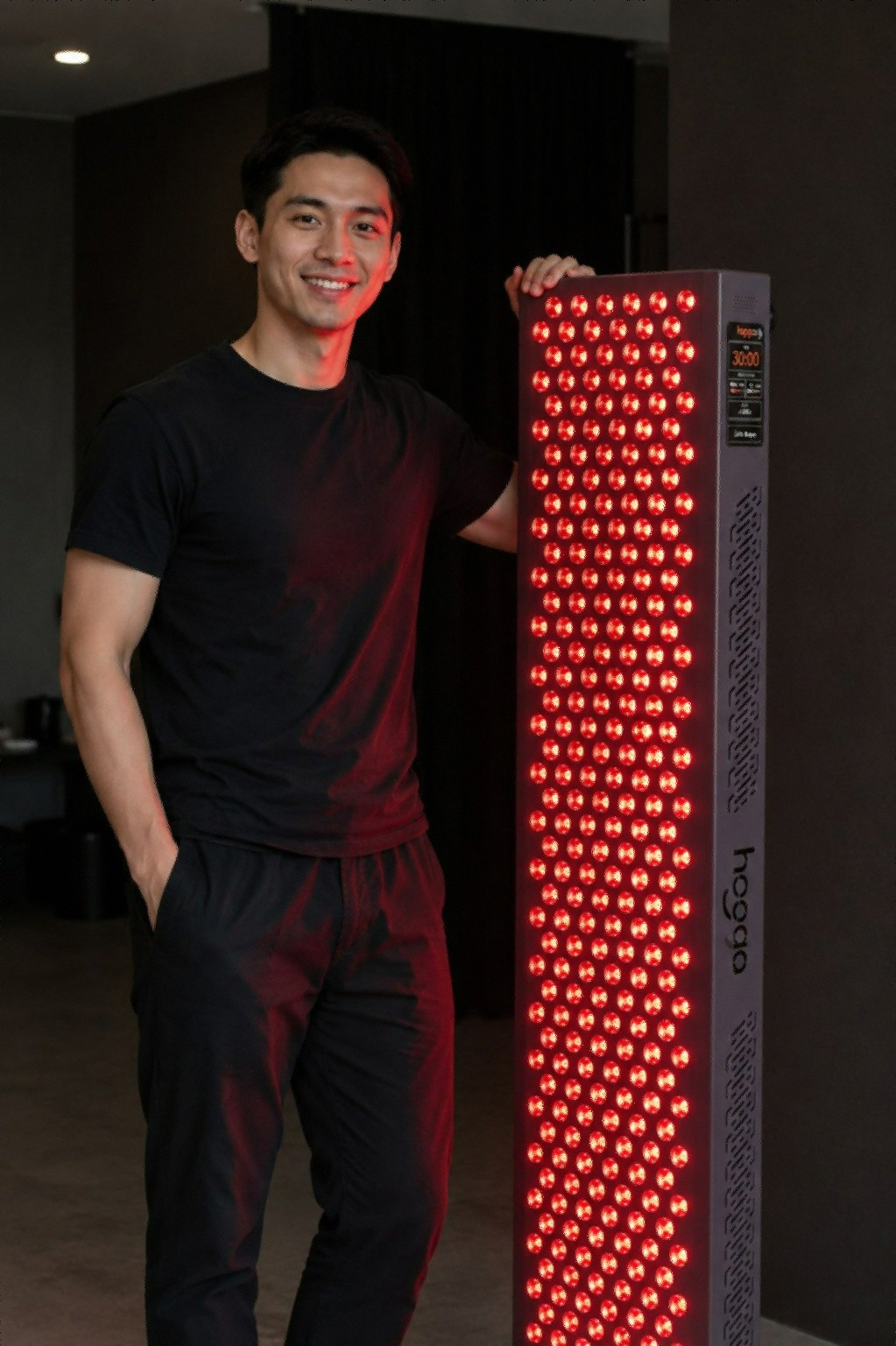 Hooga ULTRA1500 full body red light therapy panel with 300 quad-chip LEDs